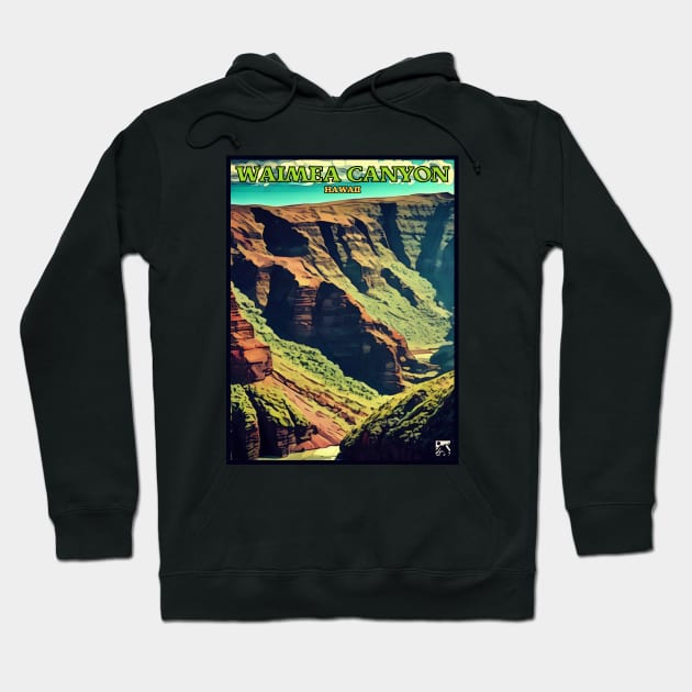 Waimea Canyon, Hawaii Hoodie by cloudlanddesigns